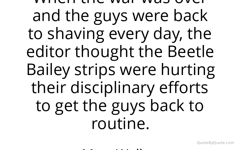 Preview image for this quote by Mort Walker