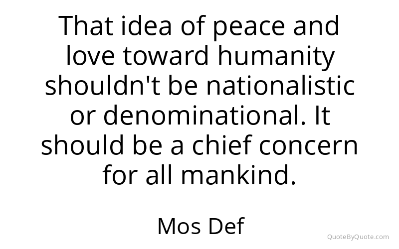 Preview image for this quote by Mos Def