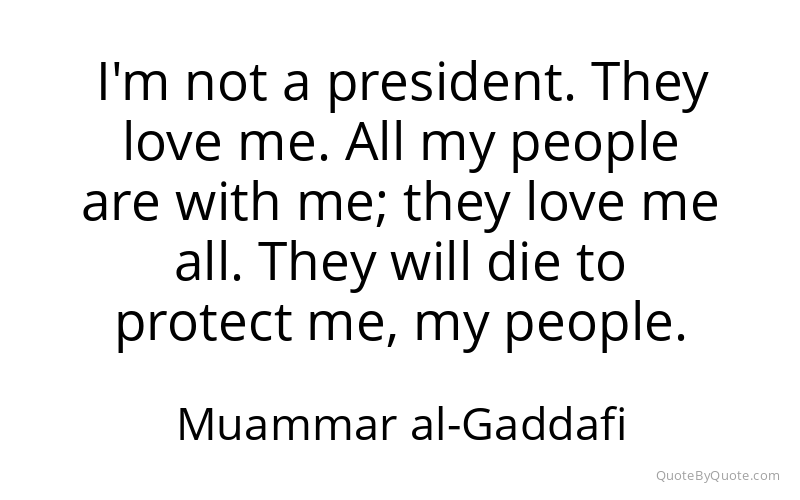 Preview image for this quote by Muammar al-Gaddafi