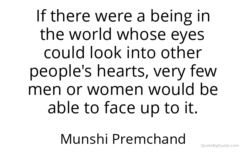Preview image for this quote by Munshi Premchand