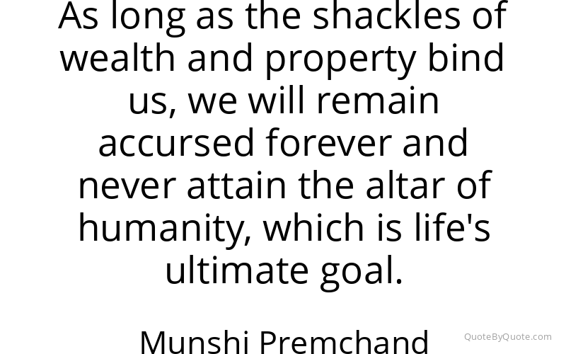 Preview image for this quote by Munshi Premchand