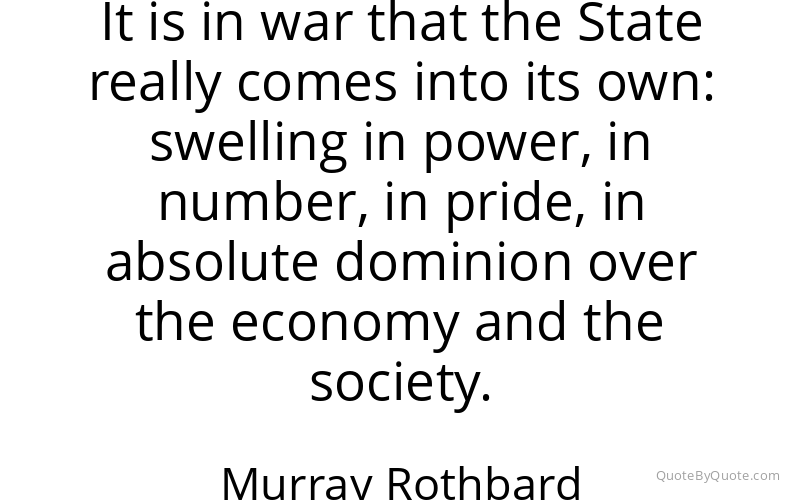 Preview image for this quote by Murray Rothbard