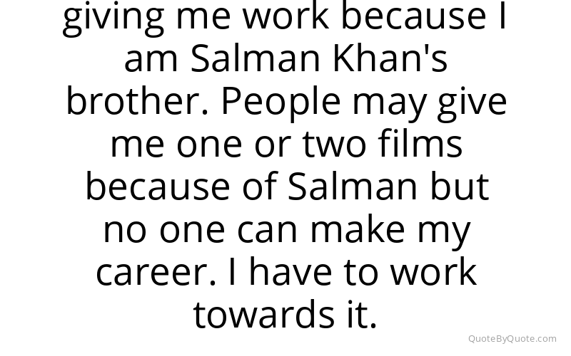 Preview image for this quote by Arbaaz Khan
