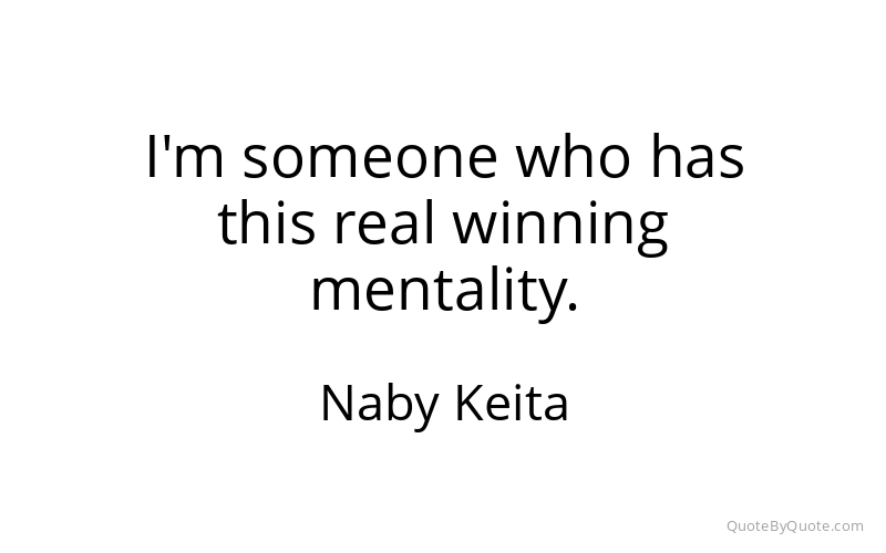Preview image for this quote by Naby Keita