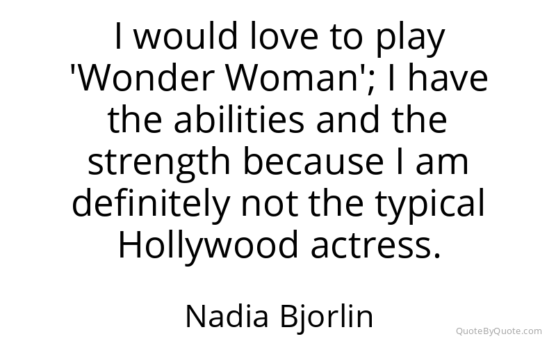 Preview image for this quote by Nadia Bjorlin