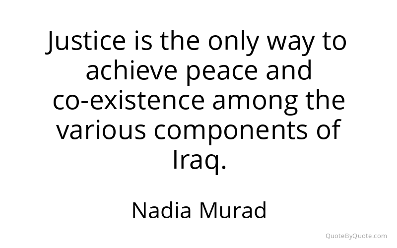 Preview image for this quote by Nadia Murad