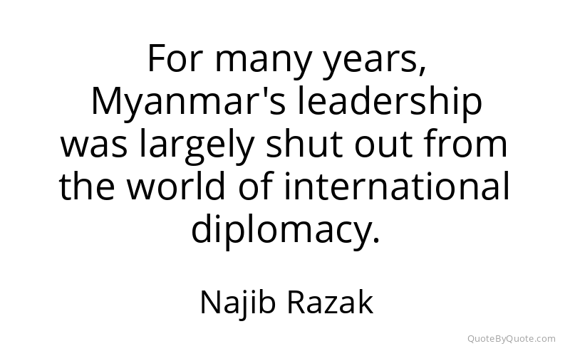 Preview image for this quote by Najib Razak