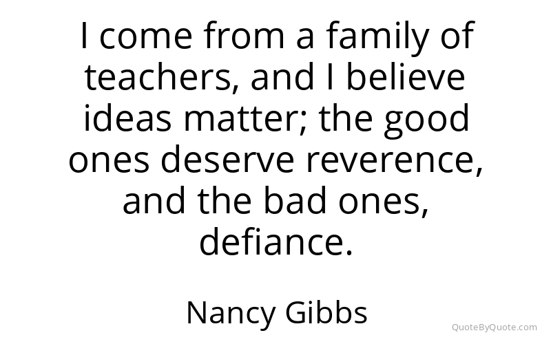 Preview image for this quote by Nancy Gibbs
