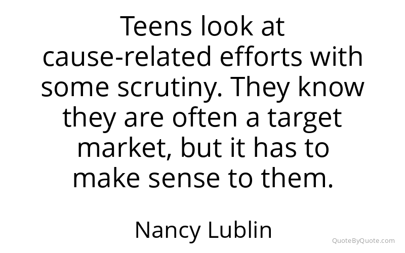 Preview image for this quote by Nancy Lublin