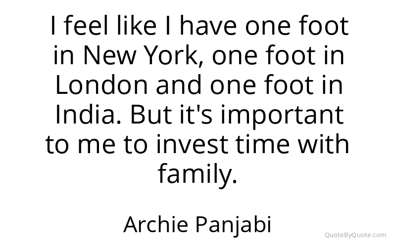 Preview image for this quote by Archie Panjabi