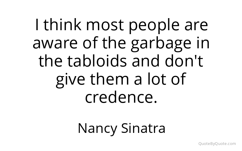 Preview image for this quote by Nancy Sinatra