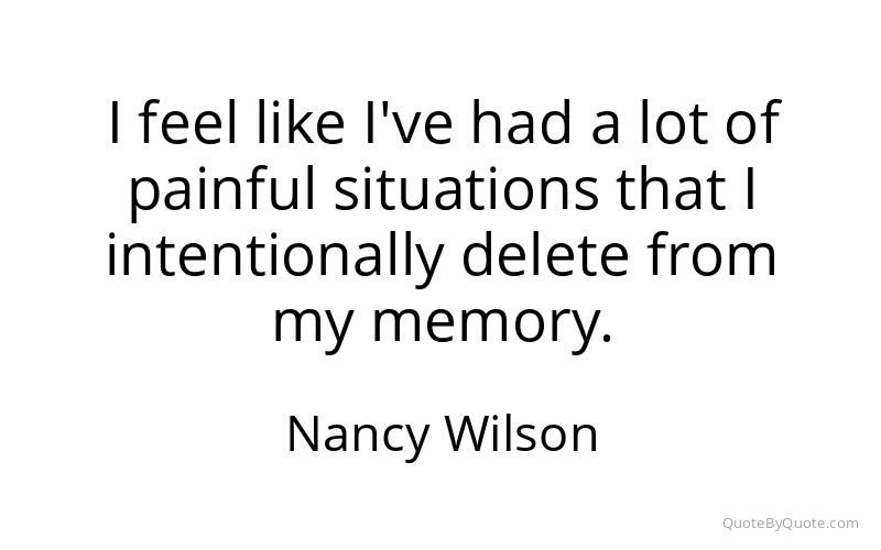 Preview image for this quote by Nancy Wilson