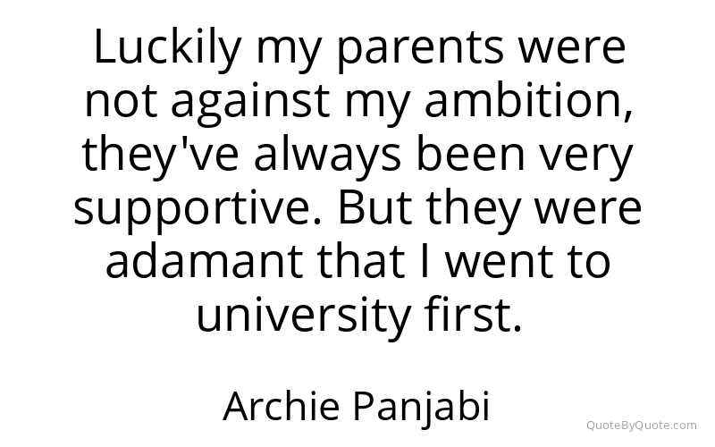 Preview image for this quote by Archie Panjabi