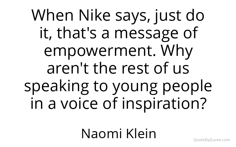 Preview image for this quote by Naomi Klein