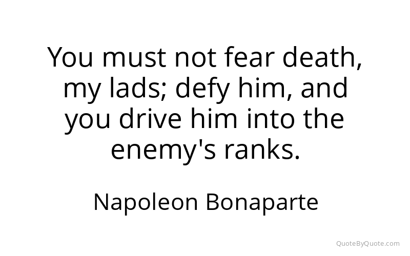 Preview image for this quote by Napoleon Bonaparte