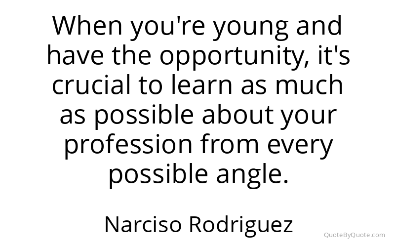 Preview image for this quote by Narciso Rodriguez