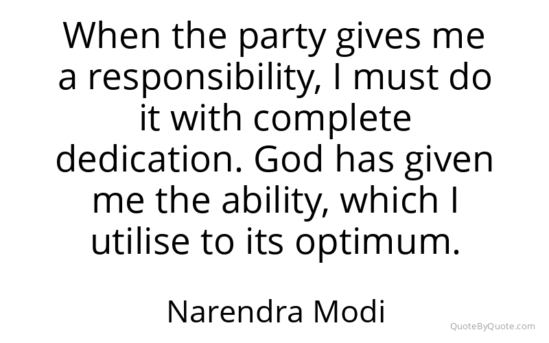 Preview image for this quote by Narendra Modi