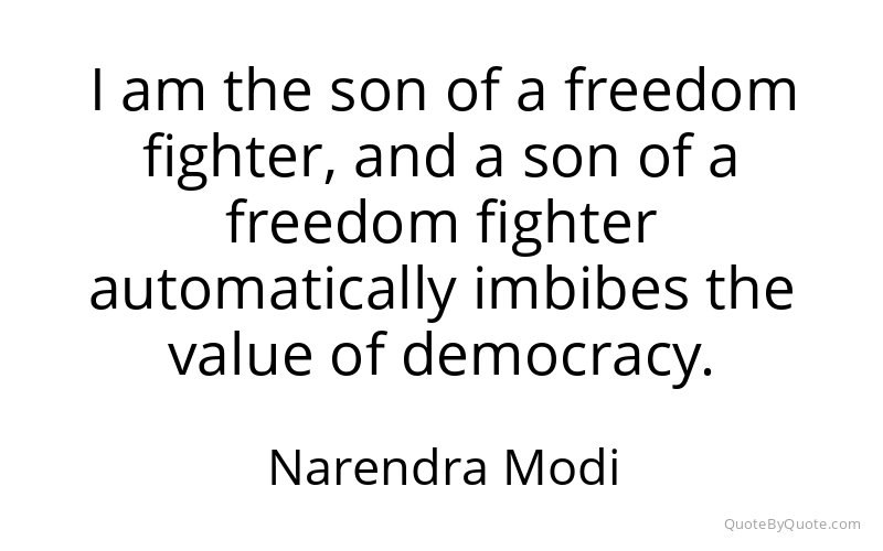 Preview image for this quote by Narendra Modi