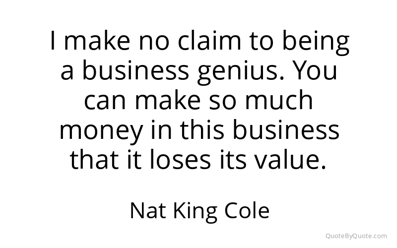 Preview image for this quote by Nat King Cole