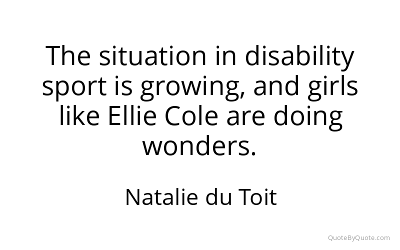 Preview image for this quote by Natalie du Toit