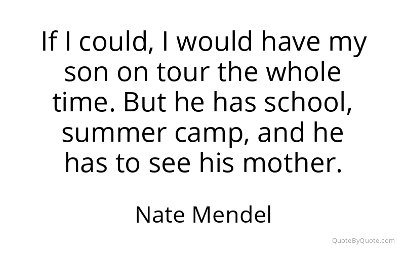 Preview image for this quote by Nate Mendel