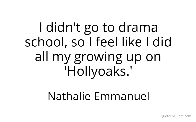 Preview image for this quote by Nathalie Emmanuel