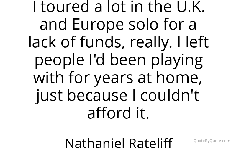 Preview image for this quote by Nathaniel Rateliff