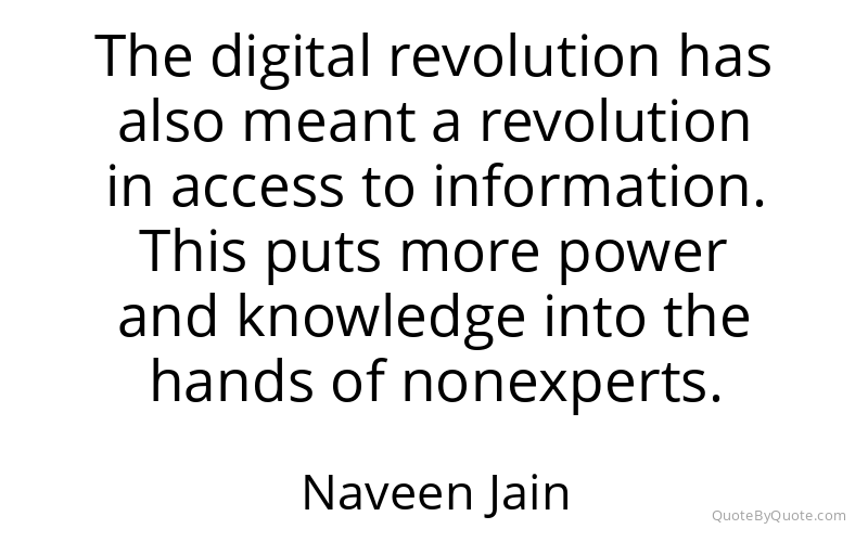 Preview image for this quote by Naveen Jain