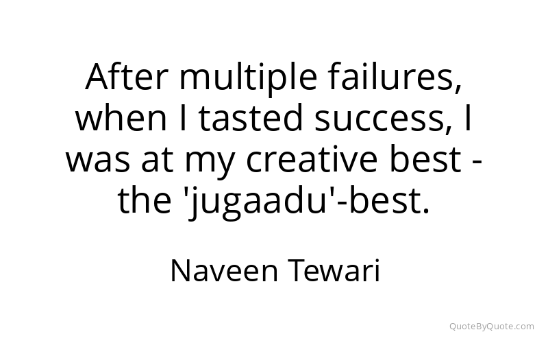 Preview image for this quote by Naveen Tewari
