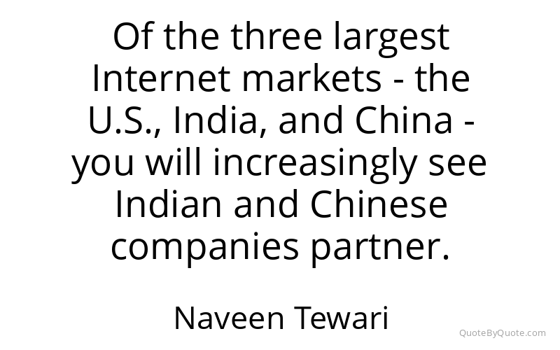 Preview image for this quote by Naveen Tewari