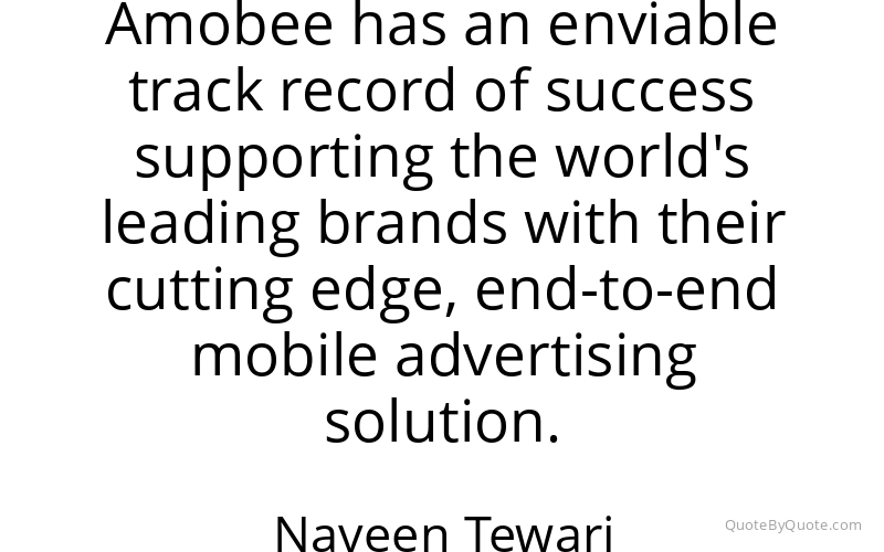 Preview image for this quote by Naveen Tewari