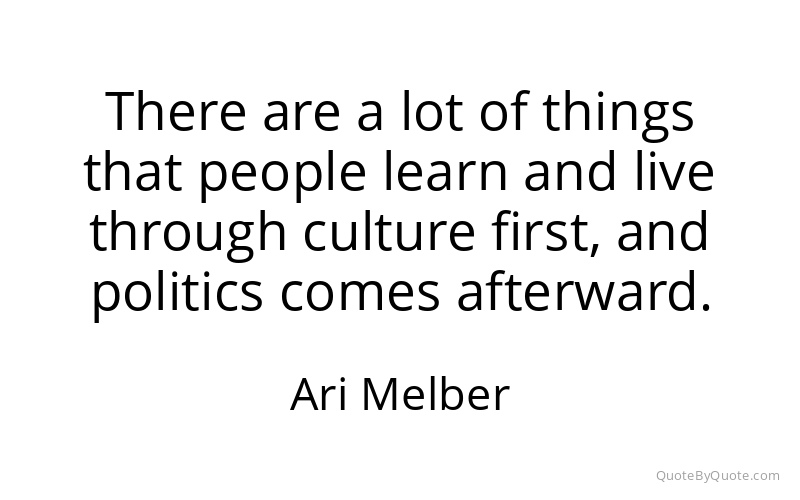 Preview image for this quote by Ari Melber
