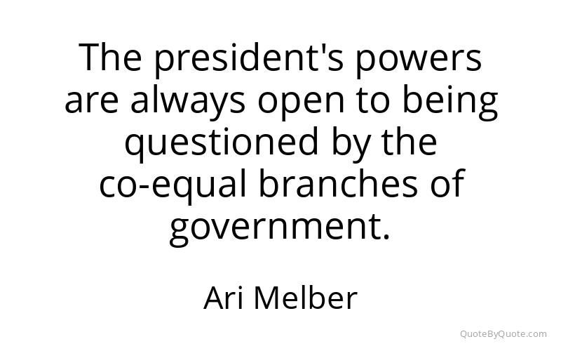 Preview image for this quote by Ari Melber