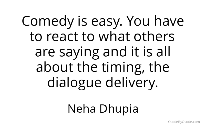 Preview image for this quote by Neha Dhupia