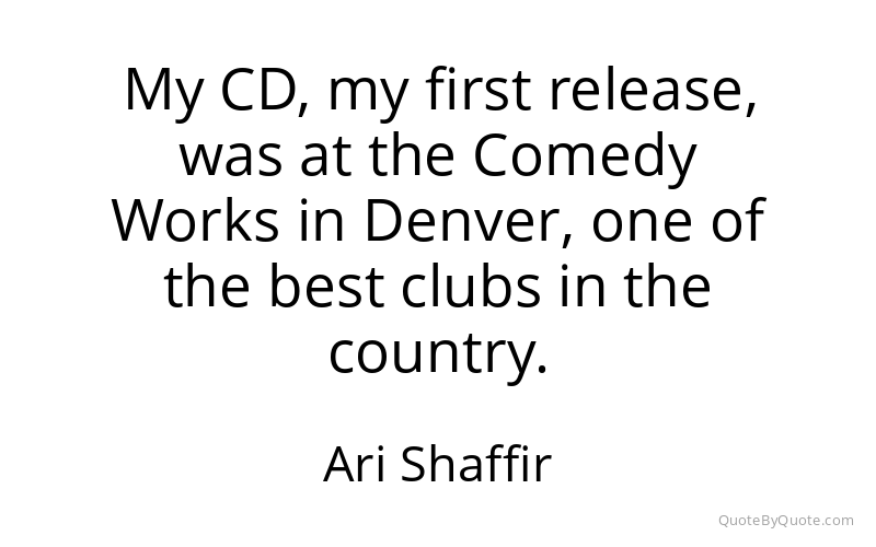 Preview image for this quote by Ari Shaffir