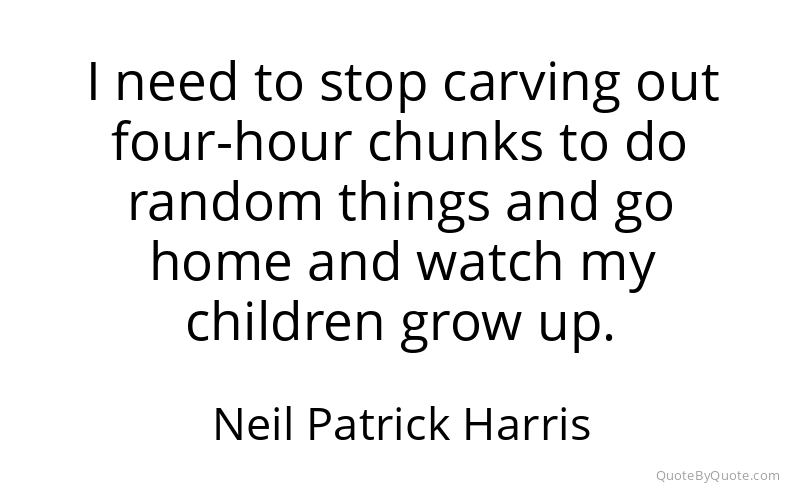 Preview image for this quote by Neil Patrick Harris