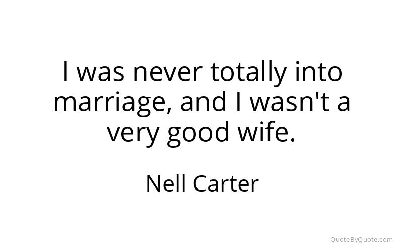 Preview image for this quote by Nell Carter
