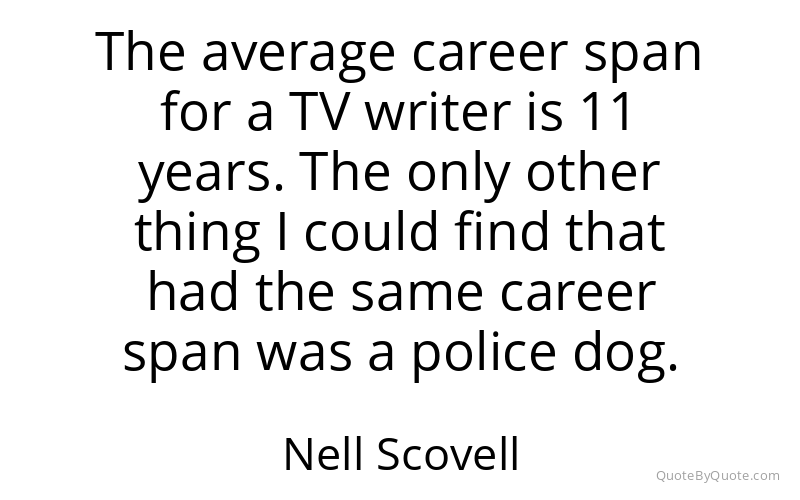 Preview image for this quote by Nell Scovell