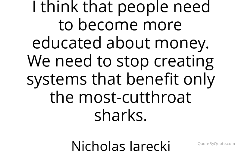 Preview image for this quote by Nicholas Jarecki