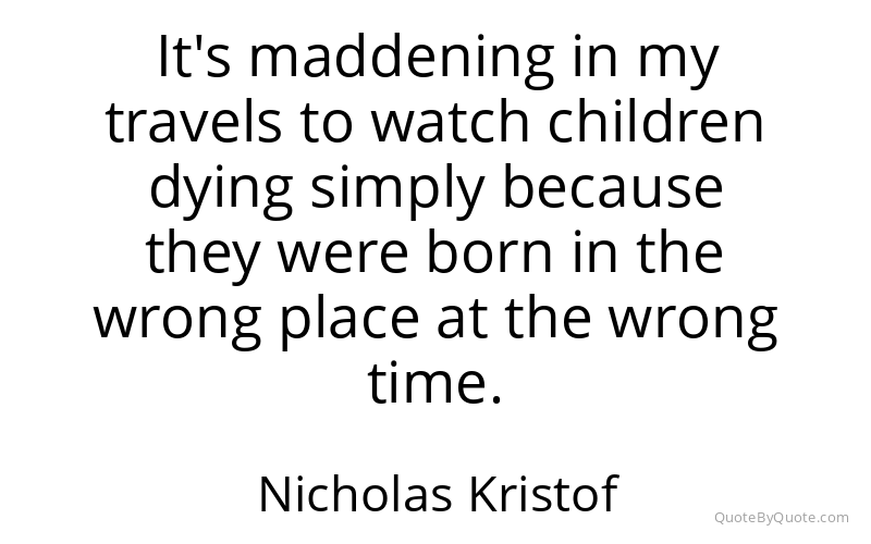 Preview image for this quote by Nicholas Kristof