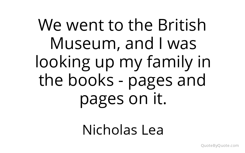 Preview image for this quote by Nicholas Lea