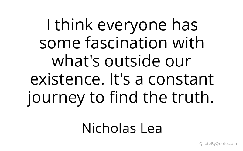 Preview image for this quote by Nicholas Lea