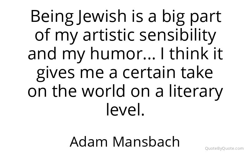 Preview image for this quote by Adam Mansbach