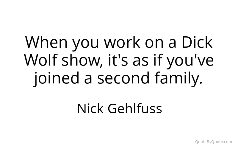 Preview image for this quote by Nick Gehlfuss