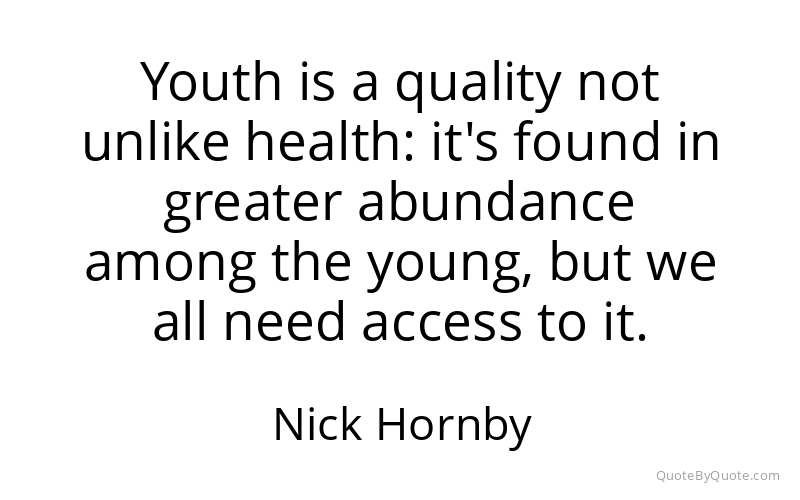 Preview image for this quote by Nick Hornby