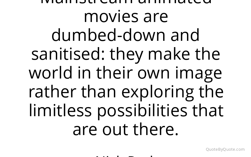 Preview image for this quote by Nick Park