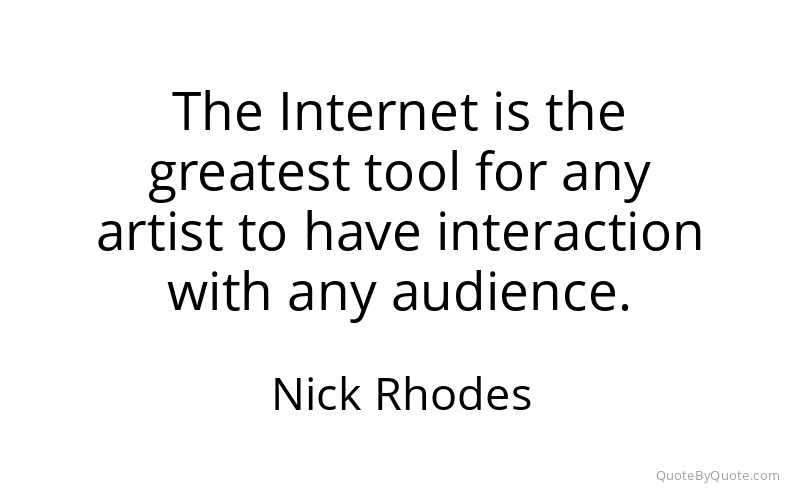 Preview image for this quote by Nick Rhodes