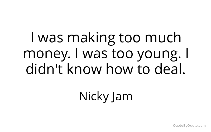 Preview image for this quote by Nicky Jam