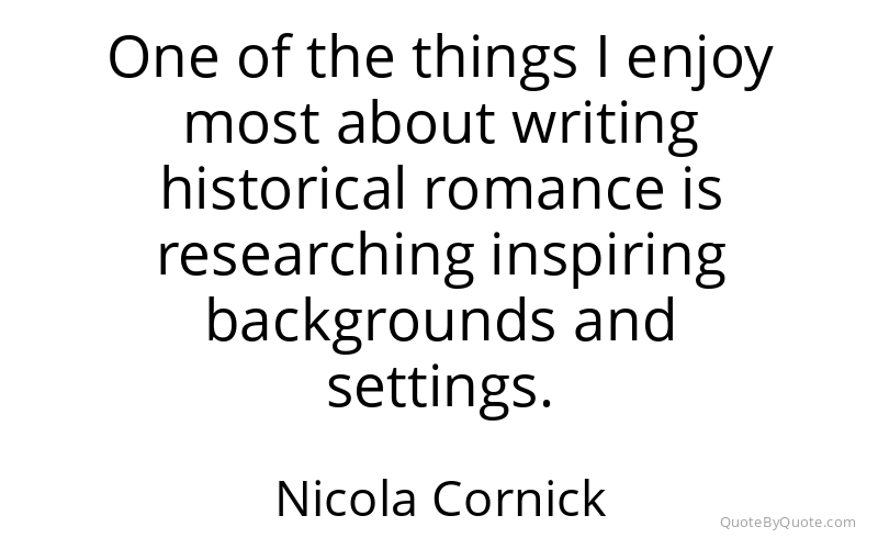 Preview image for this quote by Nicola Cornick