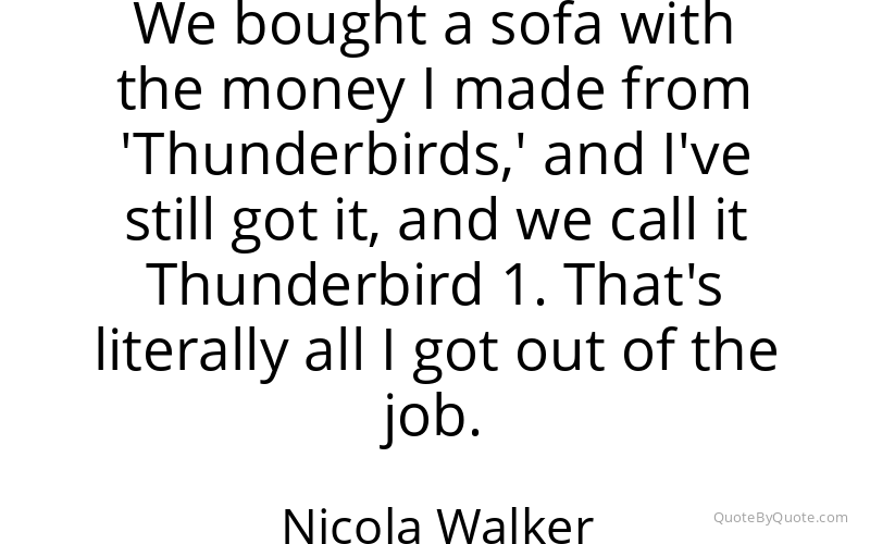 Preview image for this quote by Nicola Walker